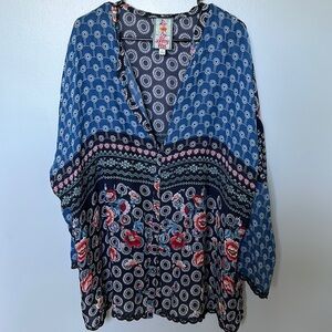 Johnny Was Embroidered Tunic